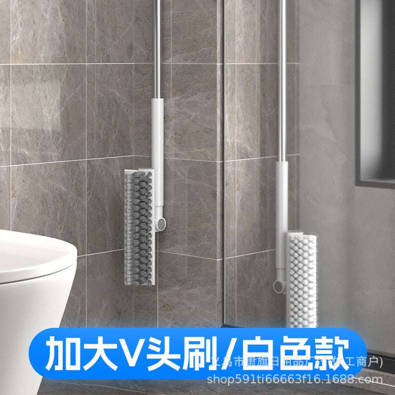 Cepillo para Juntas en Forma de V – Limpieza Profunda de Suelos, Baño, Cocina y Rincones