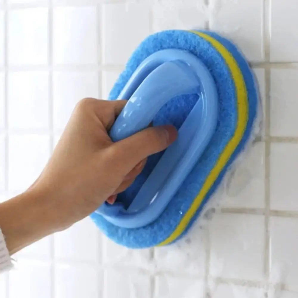 Esponja de Limpieza con Mango Ergonómico – Antihongos, Multiusos para Cocina y Baño